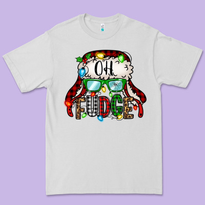 Oh Fudge Christmas Story Premium Tee Designed By Jasminsmagicworld