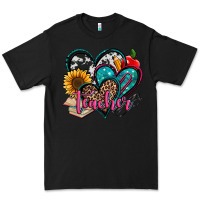 Black teacher hearts Premium Tee - Jasminsmagicworld