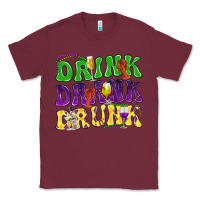 Burgundy Drink drank drunk Classic Tee - NancyCooperArtShop