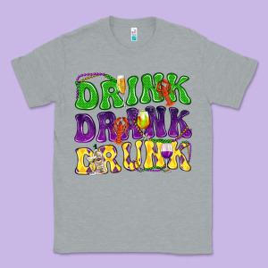 Drink Drank Drunk Classic Tee Designed By Nancycooperartshop