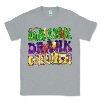 Heather Grey Drink drank drunk Classic Tee - NancyCooperArtShop