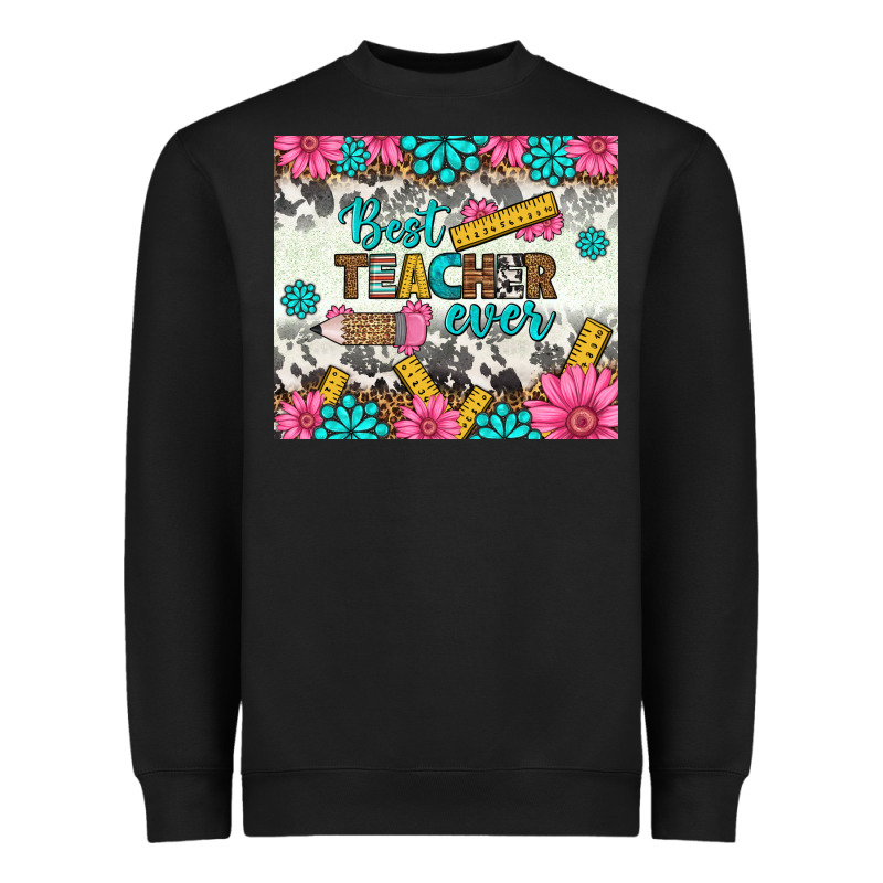 Best Teacher Ever Tumbler Heavyweight Sweatshirt by BundleAndBundleShop | Teevron