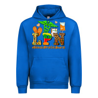 Cobalt lpn juneteenth licensed practical nurse Urban Hoodie - AdoDesignShop