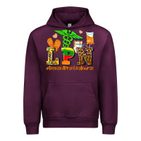 Mauve Wine lpn juneteenth licensed practical nurse Urban Hoodie - AdoDesignShop