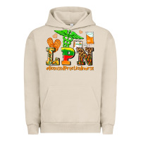 Pigment French Oak lpn juneteenth licensed practical nurse Urban Hoodie - AdoDesignShop