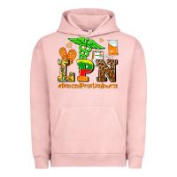 Pigment Salmon lpn juneteenth licensed practical nurse Urban Hoodie - AdoDesignShop