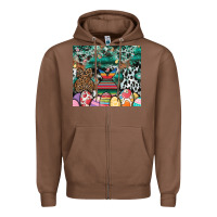 Chestnut easter Zipper Hoodie - CowhideDigitalArt