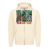 Sandshell easter Zipper Hoodie - CowhideDigitalArt