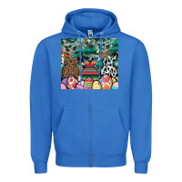 True Royal easter Zipper Hoodie - CowhideDigitalArt
