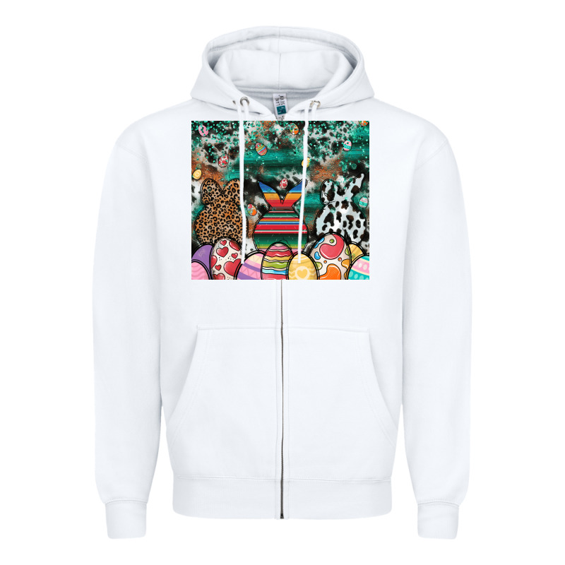 Easter Zipper Hoodie by CowhideDigitalArt | Teevron