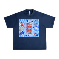 Navy healthcare hero Urban Heavy Tee - TumblerDesignByShophia