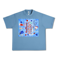 Pebble Blue healthcare hero Urban Heavy Tee - TumblerDesignByShophia