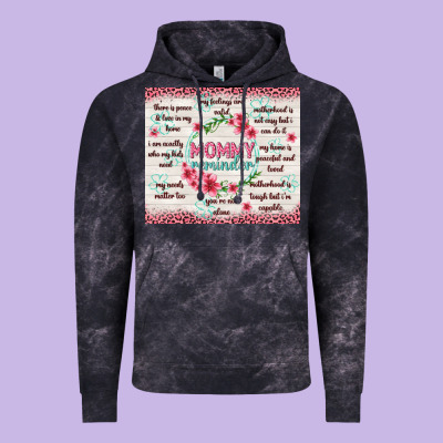 Mommy Reminder Vintage Hoodie Designed By Tumblerdesignbyshophia