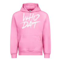 Fuchsia Pink Who Dat GIFT Urban Hoodie - minhPixels