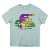 Arona mardi gras parades beads french quarter beignets k Heavy Core Tee - LillyAllenDesigns