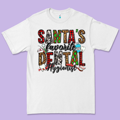 Santa's Favorite Dental Hygienist Premium Tee Designed By Jasminsmagicworld