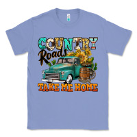 Colony Blue country roads take me home vintage truck Classic Tee - Jasminsmagicworld