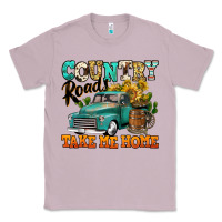 Lilac country roads take me home vintage truck Classic Tee - Jasminsmagicworld