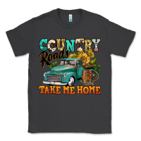 Smoke country roads take me home vintage truck Classic Tee - Jasminsmagicworld