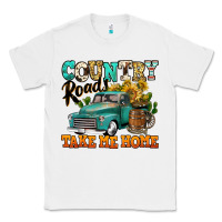 White country roads take me home vintage truck Classic Tee - Jasminsmagicworld
