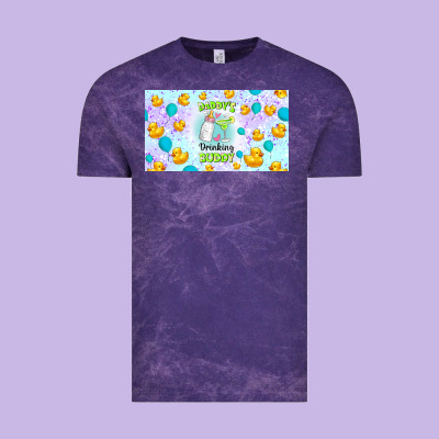 Daddy's Drinking Buddy Vintage Tee Designed By Tumblerdesignbyshophia