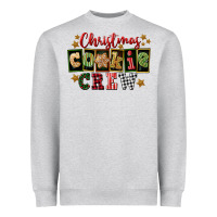 Heather Grey Christmas cookie crew Heavyweight Sweatshirt - FaDigitalArtStudio