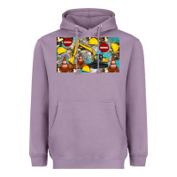 Lavender excavator sippy Heavyweight Hoodie - Artiststas