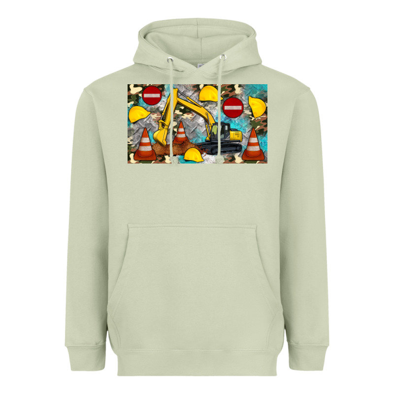Excavator Sippy Heavyweight Hoodie by Artiststas | Teevron