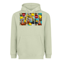Matcha excavator sippy Heavyweight Hoodie - Artiststas
