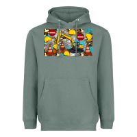 Sage excavator sippy Heavyweight Hoodie - Artiststas