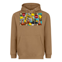 Toasted Coconut excavator sippy Heavyweight Hoodie - Artiststas