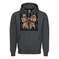 Smoke mama leopard Zipper Hoodie - CowhideDigitalArt