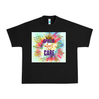 Black spoiler alert i don't care Urban Heavy Tee - TumblerDesignByShophia