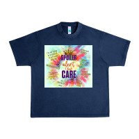 Navy spoiler alert i don't care Urban Heavy Tee - TumblerDesignByShophia