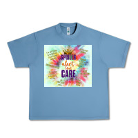 Pebble Blue spoiler alert i don't care Urban Heavy Tee - TumblerDesignByShophia