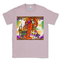 Lilac Mardi Gras crawfish Classic Tee - NancyCooperArtShop