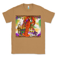 Toasted Coconut Mardi Gras crawfish Classic Tee - NancyCooperArtShop