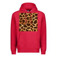 Cardinal giraffe seamless pattern Premium Hoodie - BundleAndBundleShop