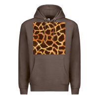 Coffee giraffe seamless pattern Premium Hoodie - BundleAndBundleShop