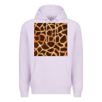 Lilac giraffe seamless pattern Premium Hoodie - BundleAndBundleShop