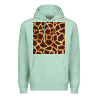 Seafoam giraffe seamless pattern Premium Hoodie - BundleAndBundleShop