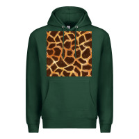 Sports Green giraffe seamless pattern Premium Hoodie - BundleAndBundleShop