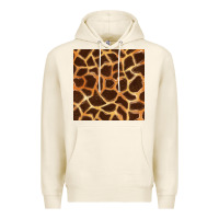 Tofu giraffe seamless pattern Premium Hoodie - BundleAndBundleShop