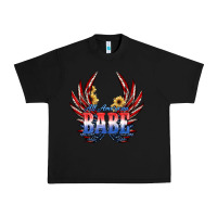 Black All America Babe Urban Heavy Tee - JahusDesignShop