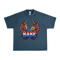 Midnight Navy All America Babe Urban Heavy Tee - JahusDesignShop