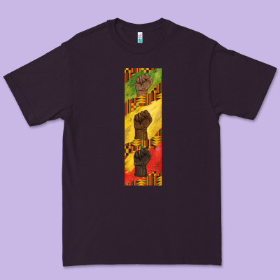 Juneteenth Pen Wrap Premium Tee Designed By Barkaloodesign