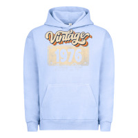 Pigment Grape Ice 46 Year Old Vintage 1976 Men Women 46th Birthday Decor Urban Hoodie - minhPixels