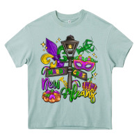 Arona new orleans mardi gras Heavy Core Tee - LillyAllenDesigns
