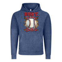 Vintage Denim Busy raising ballers Vintage Hoodie - HowdyJamesFarm