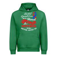 Emerald Hlhs Awareness Support Shirt Awesome Gift For Awesome Family Urban Hoodie - minhPixels